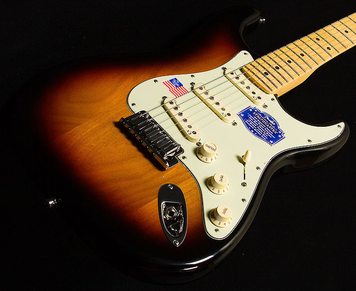 File:Fender American Deluxe Stratocaster Front Close 2.jpg